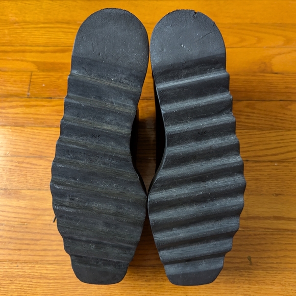 Stella McCartney Elyse Black Star Platform Shoes - Picture 9 of 10